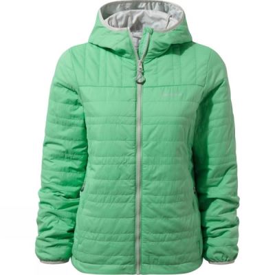 Chaquetas Craghoppers Compress Lite Manga Corta II Mujer - Verde - Chile KUY795130